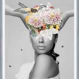 Cuadro Coronando con Flores