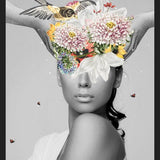 Cuadro Coronando con Flores