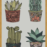 Cuadro Little cactus