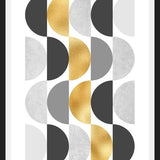 Cuadro Gold Circles