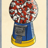 Cuadro Pokeball Machine