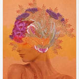 Cuadro Woman in flowers III