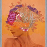 Cuadro Woman in flowers III