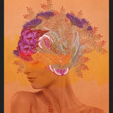 Cuadro Woman in flowers III