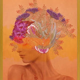 Cuadro Woman in flowers III