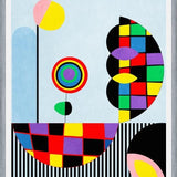 Cuadro Lúdico - Auto Multicolor