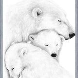 Cuadro Familia Osos Polares