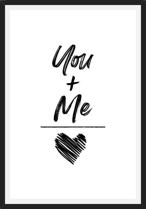 Cuadro You And Me Is Love