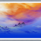 Cuadro Snowy Mountains Sunset 3