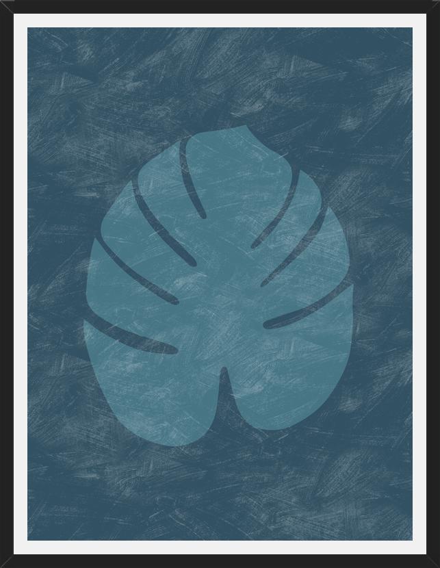 Cuadro Tropical Blue