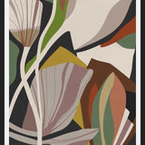 Cuadro Leaves and Flowers