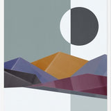 Cuadro Colorful mountains 3