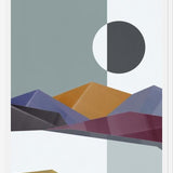 Cuadro Colorful mountains 3