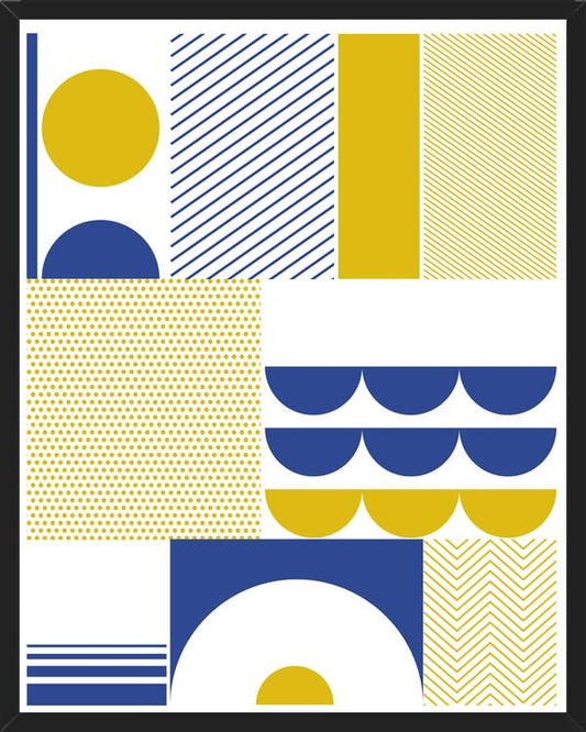 Cuadro Geometría abstracta