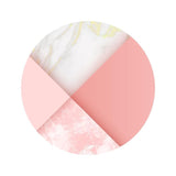 Canvas Pink Marble Circle 3
