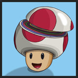 Cuadro Toad Super Mario