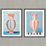 Set de Cuadros Jarrones