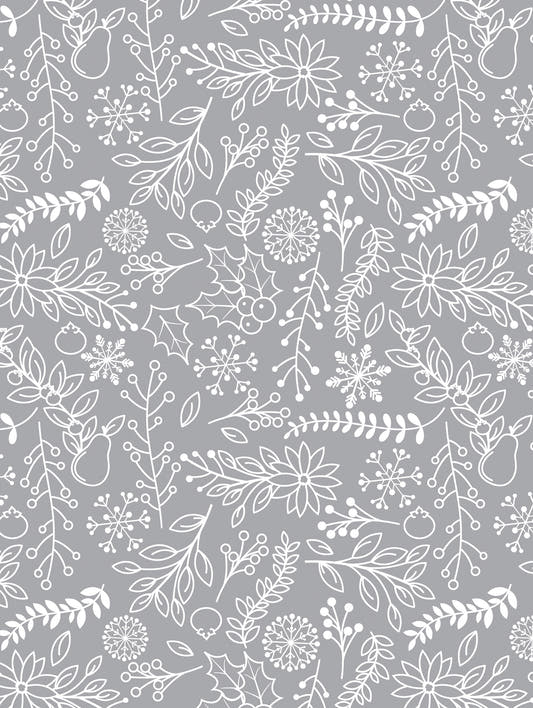 Mantel de hule Floral 8, detalle del diseño