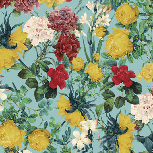 Mantel de Hule Summer Botanical III