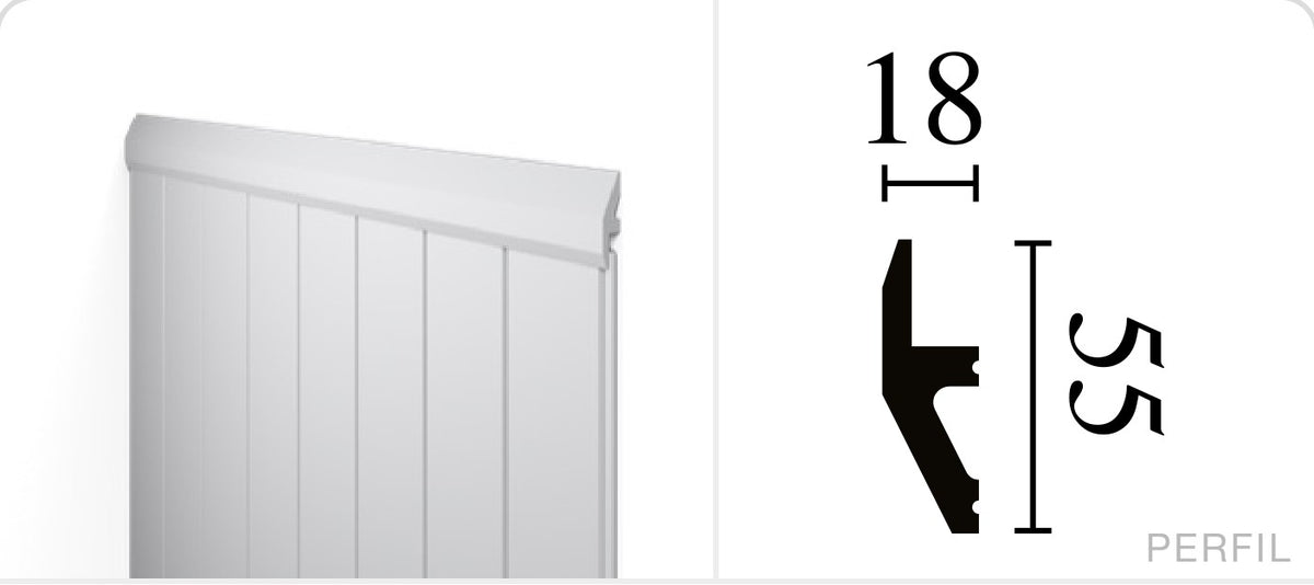 Moldura muro W1