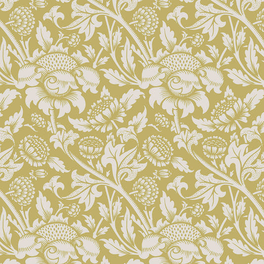 Mantel de Hule Yellow Ornament
