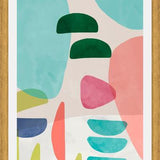 Cuadro Organic Bold Rounded Shapes