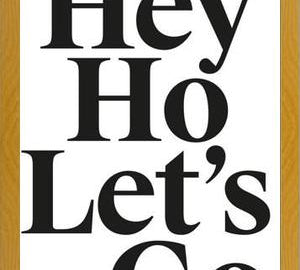 Cuadro Good Music Ramones Hey ho