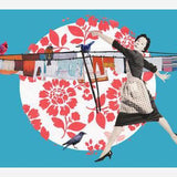 Cuadro Colgando ropa