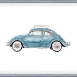 Cuadro Vintage Car Light Blue