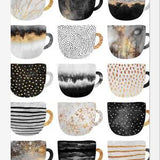 Cuadro Pretty Coffee Cups 3