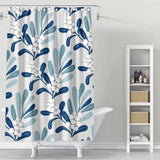 Cortina de Baño Ramitas Azules
