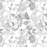 Papel Mural Assorted Flowers