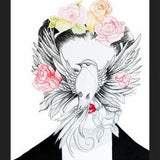 Cuadro "Pies para que los quiero, Si tengo alas