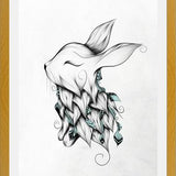 Cuadro Poetic Rabbit