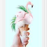 Cuadro Tropical Ice Cream