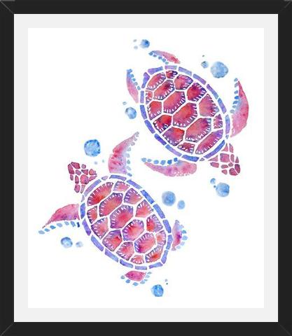 Cuadro tortugas acuaticas