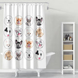 Cortina de Baño Perros