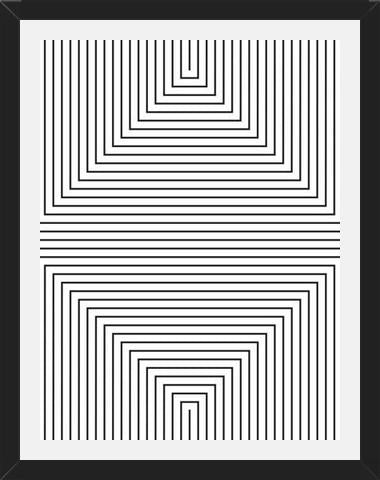 Cuadro ilusión de óptica