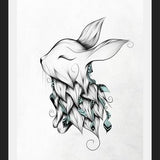 Cuadro Poetic Rabbit