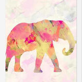 Cuadro Abstract Elephant