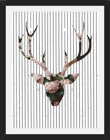 Cuadro Deer in Bloom