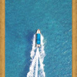 Cuadro La lancha con techo mar