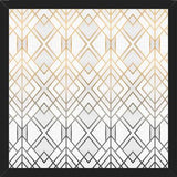 Cuadro Gold And Grey Geo
