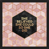 Cuadro She Believed She Could
