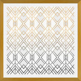 Cuadro Gold And Grey Geo