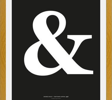 Cuadro Ampersand Georgia 02