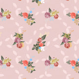 Mantel de Hule New Romantic Hand Drawn Roses Pattern