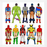 Superhero Butts