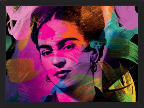 Cuadro Frida Colorida