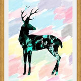 Cuadro Abstract Deer